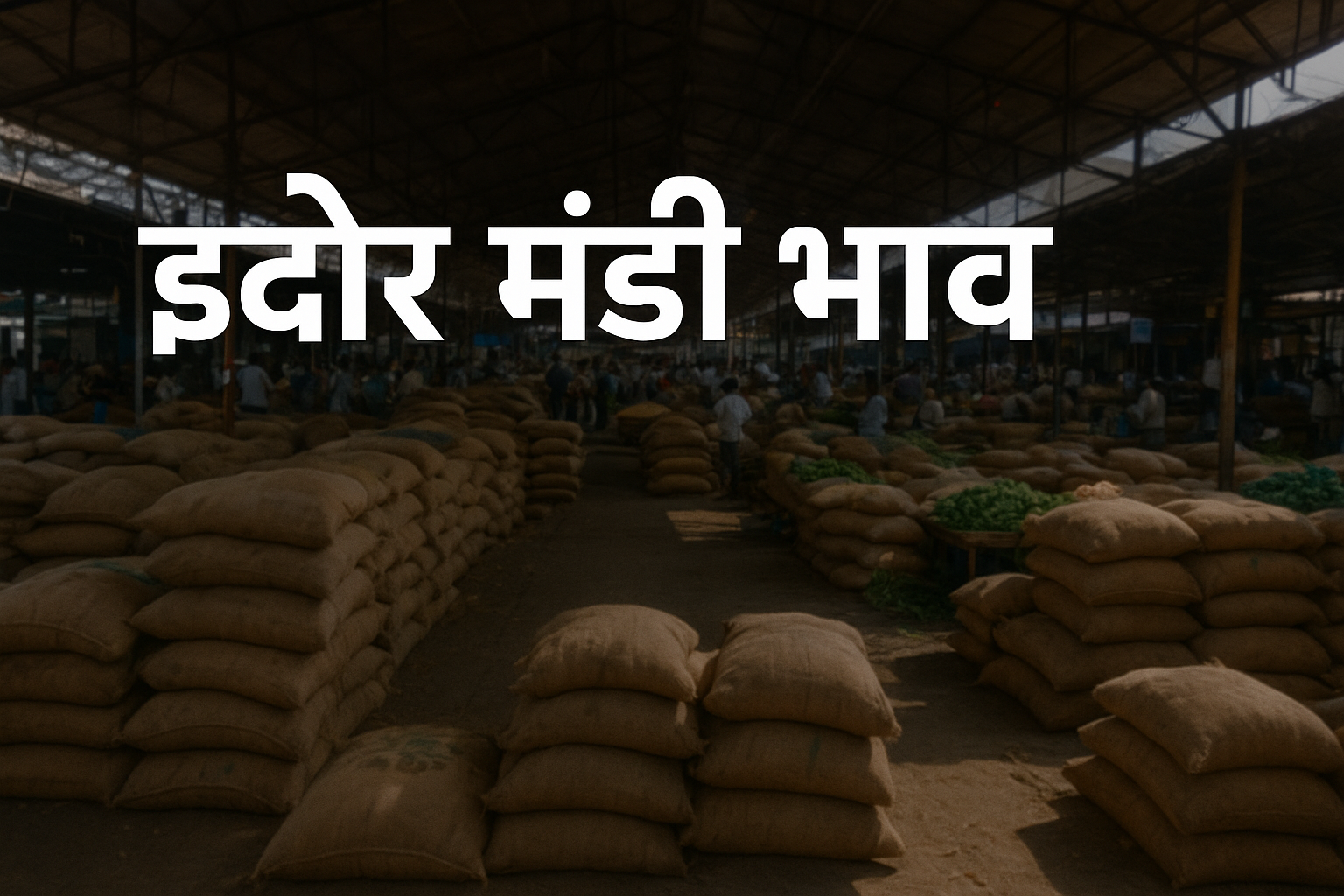 Indore Mandi Bhav Today for Wheat, Soyabean, Onion, Garlic and Vegetables